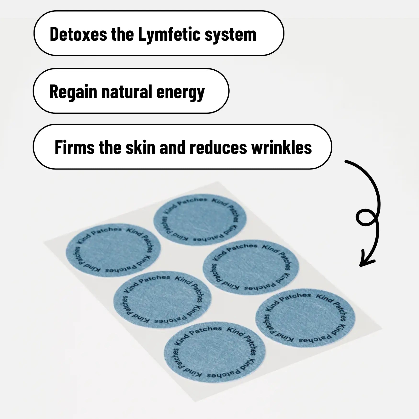 NAD+ Lymfetic Detox patches
